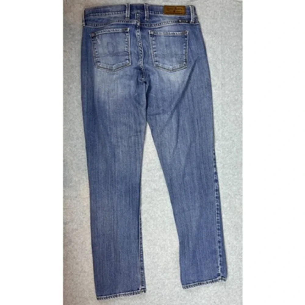 Lucky Brand Jeans Women's‎ Size 4 Sofia Straight Distressed Mid Rise